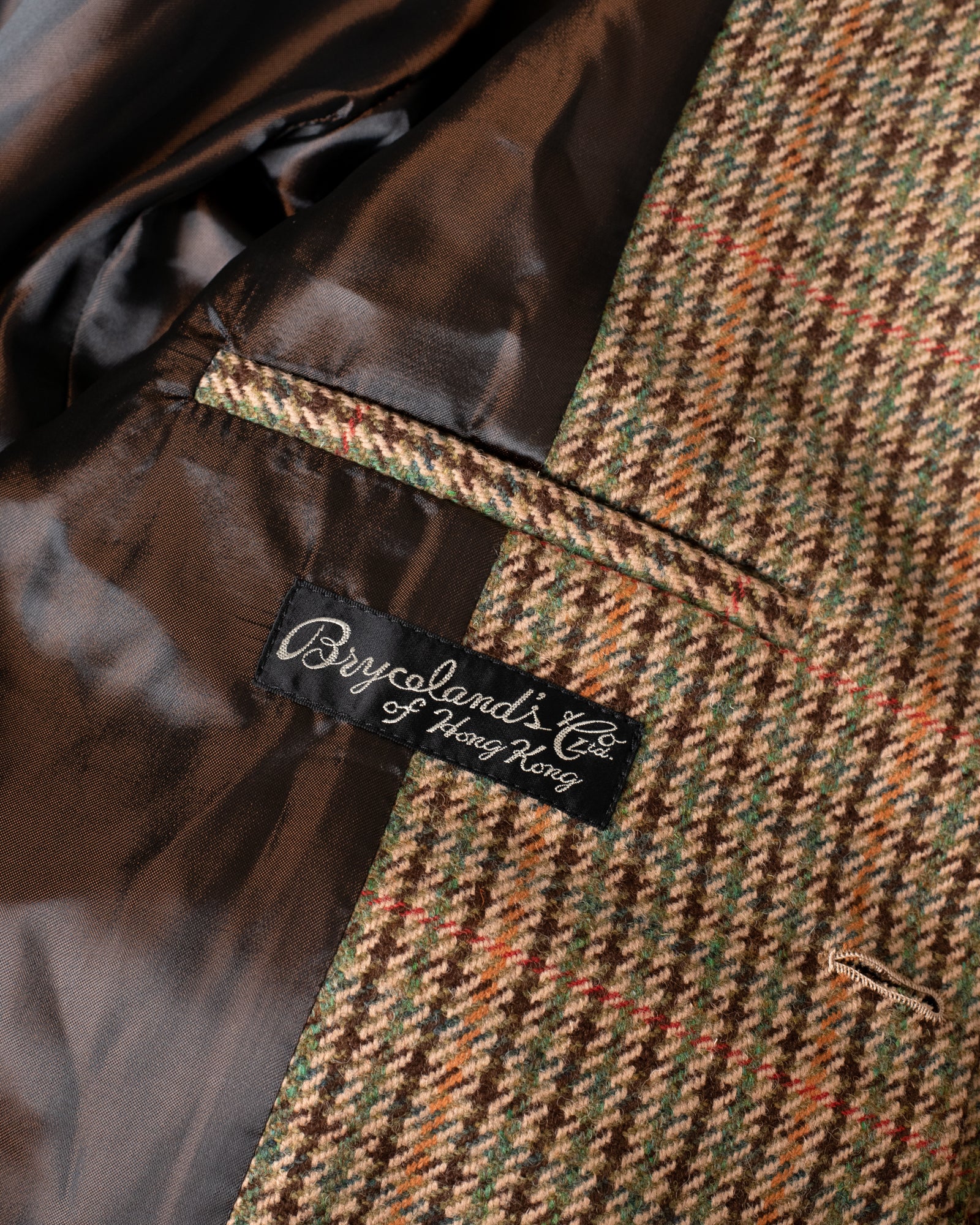 Balmacaan Dugdale Bros & Co. Dead-stock Tweed. - Image 10