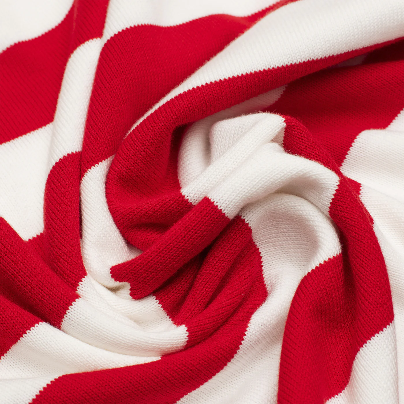 Cotton Short Sleeve ‘Skipper’ Tee Red Stripe - Image 4