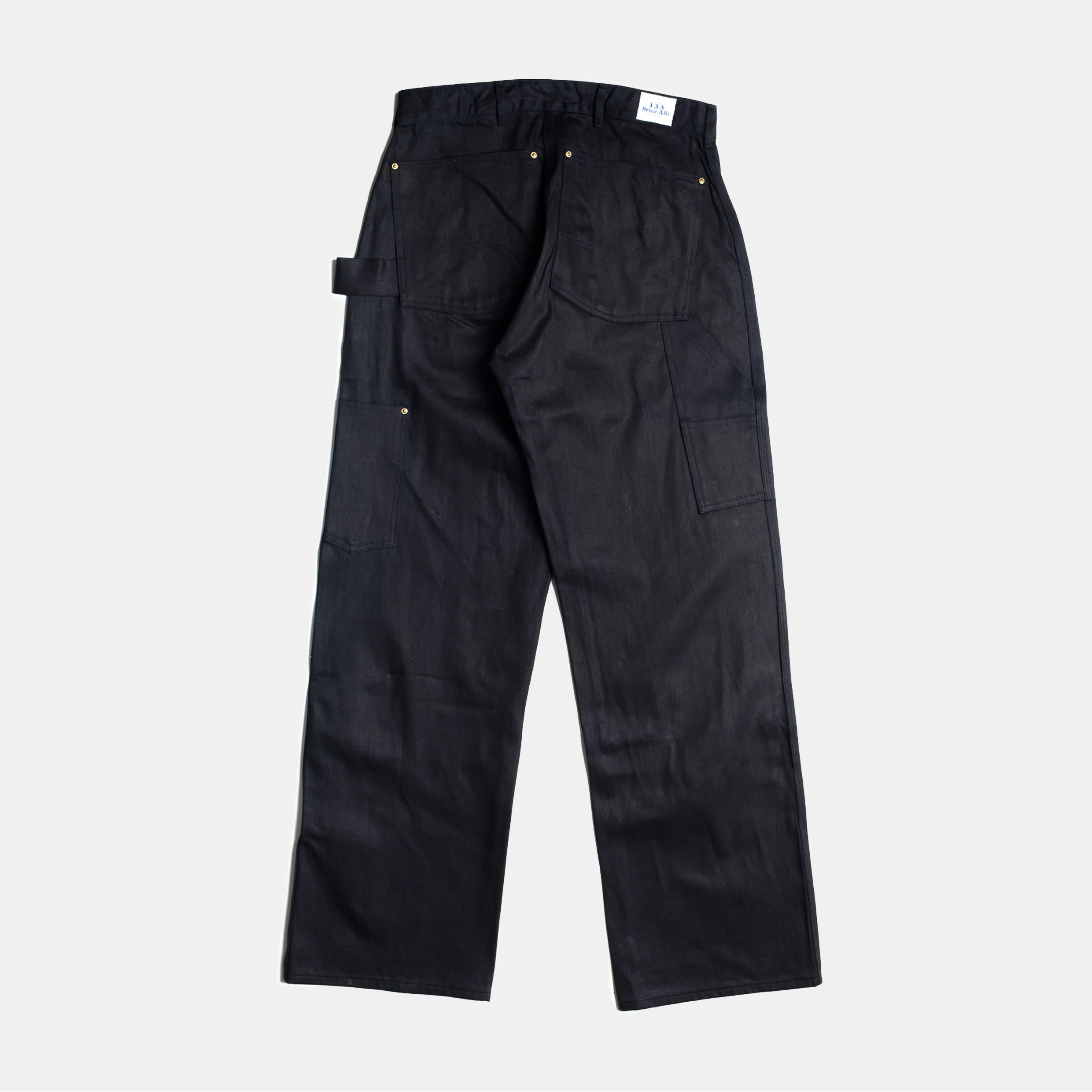 Double Knee Pant Indigo - Image 3