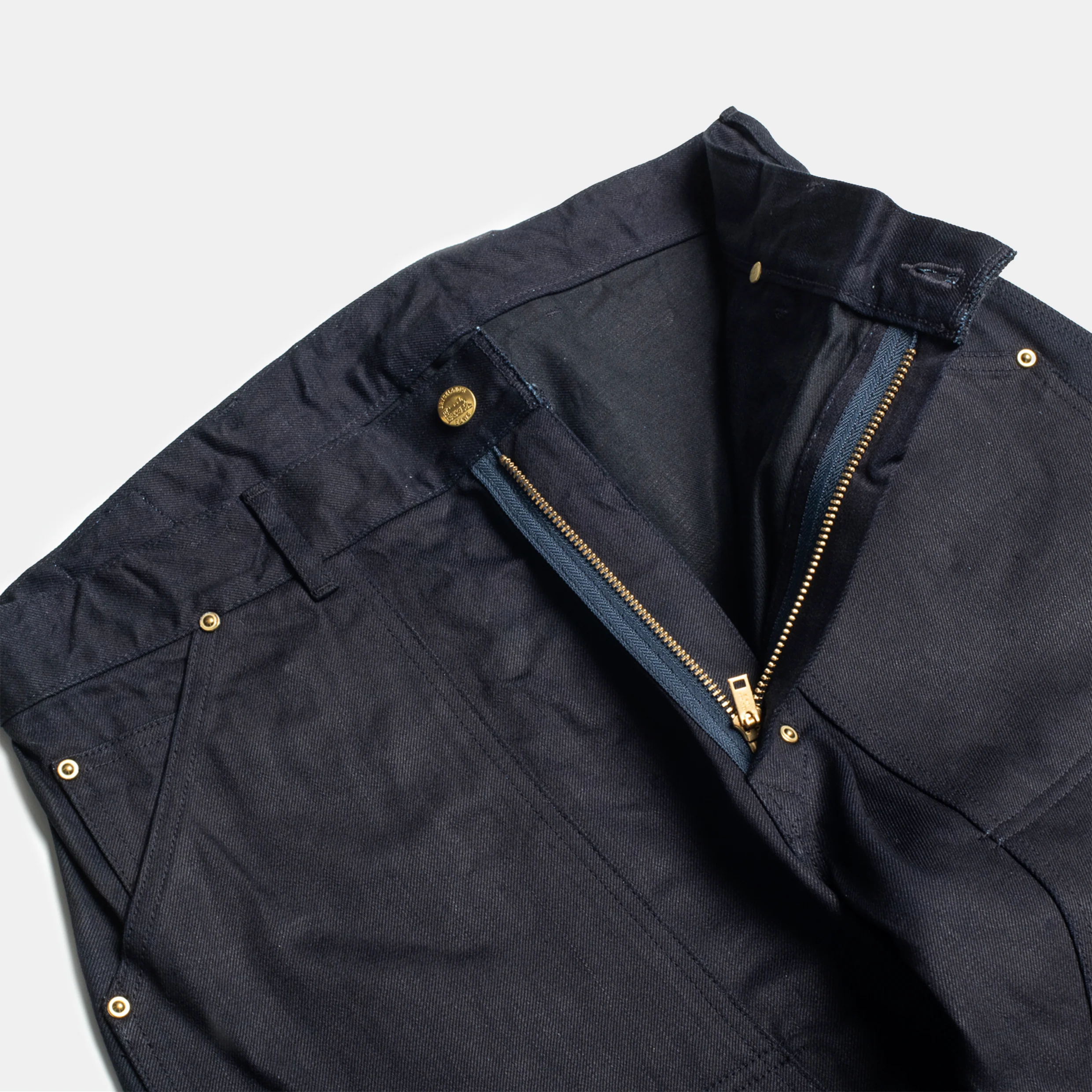 Double Knee Pant Indigo - Image 6