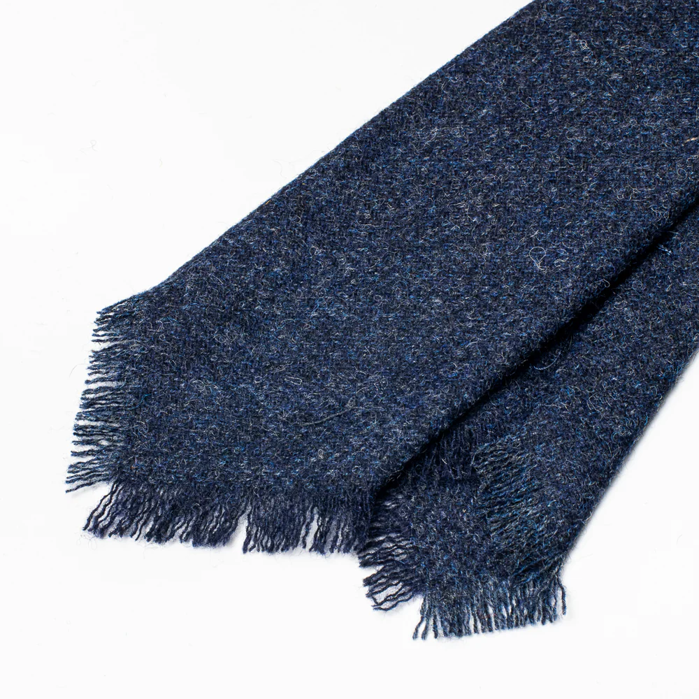 Wool Camp Tie Navy - Image 3
