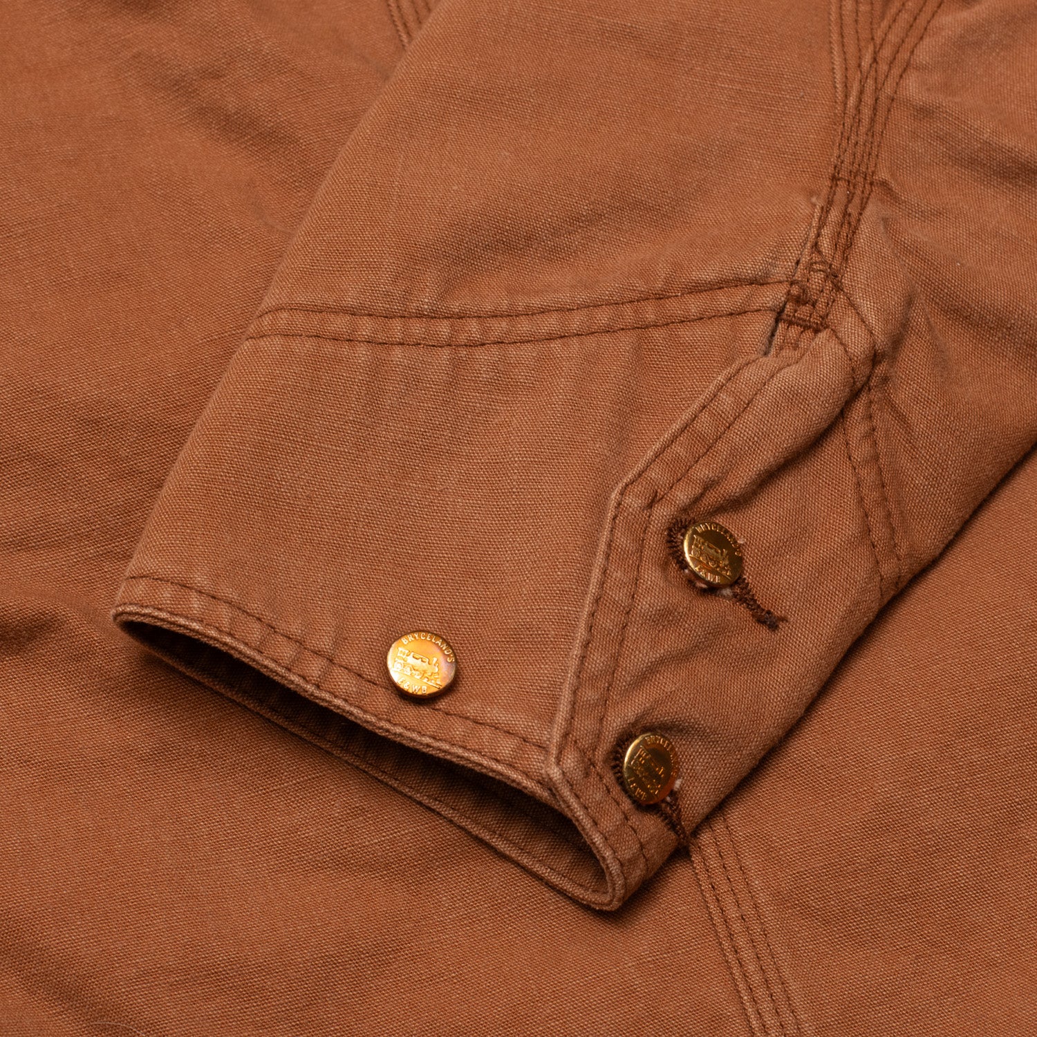 Chore Coat Blanket Lined Duck Brown - Image 5