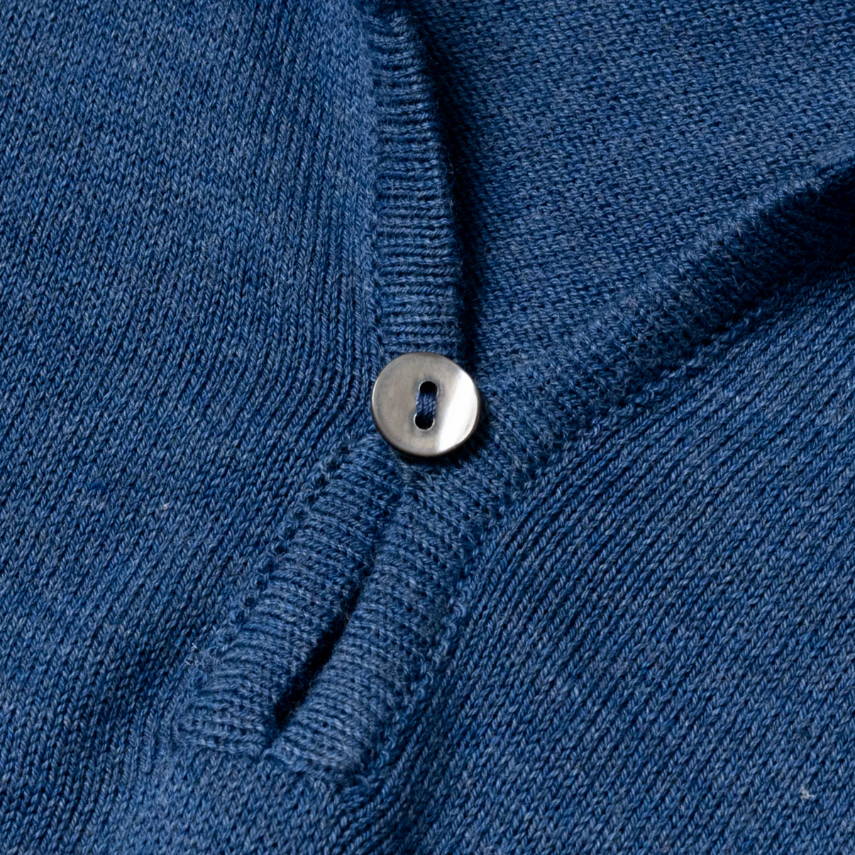 Cotton Short Sleeve ‘Skipper’ Polo Navy - Image 4