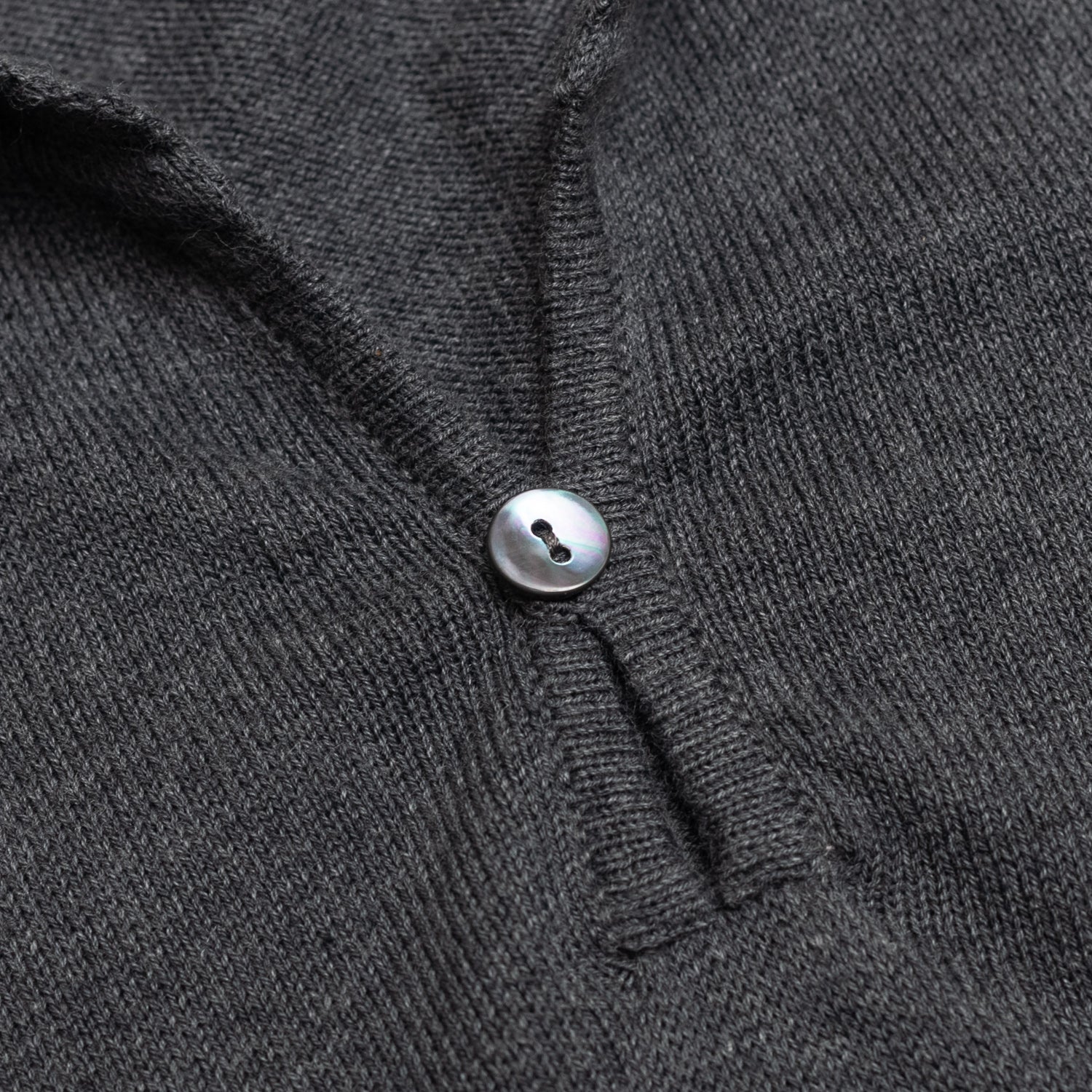 Cotton Short Sleeve ‘Skipper’ Polo Grey - Image 5