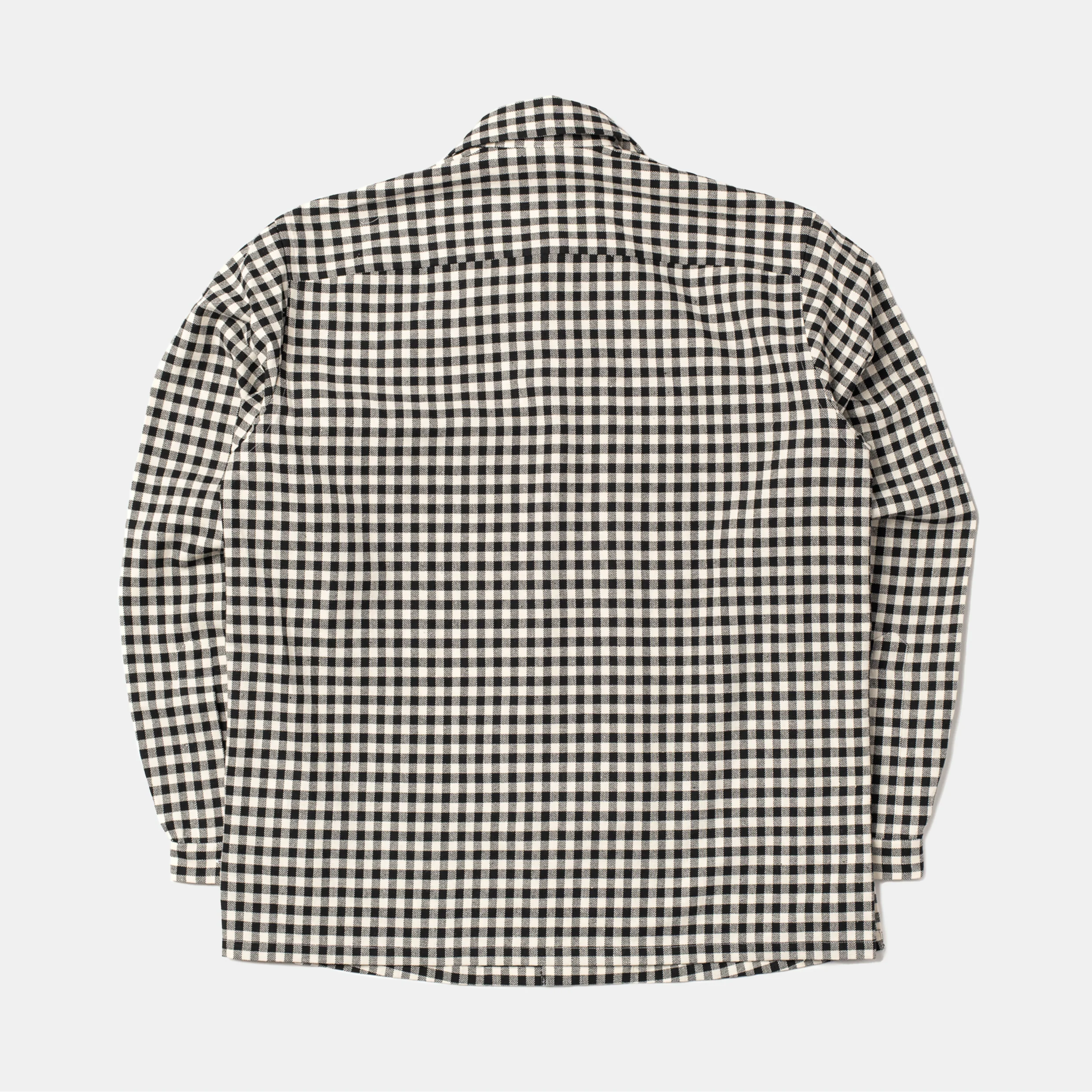 Cotton Sports Shirt Black & White Shepard - Image 3