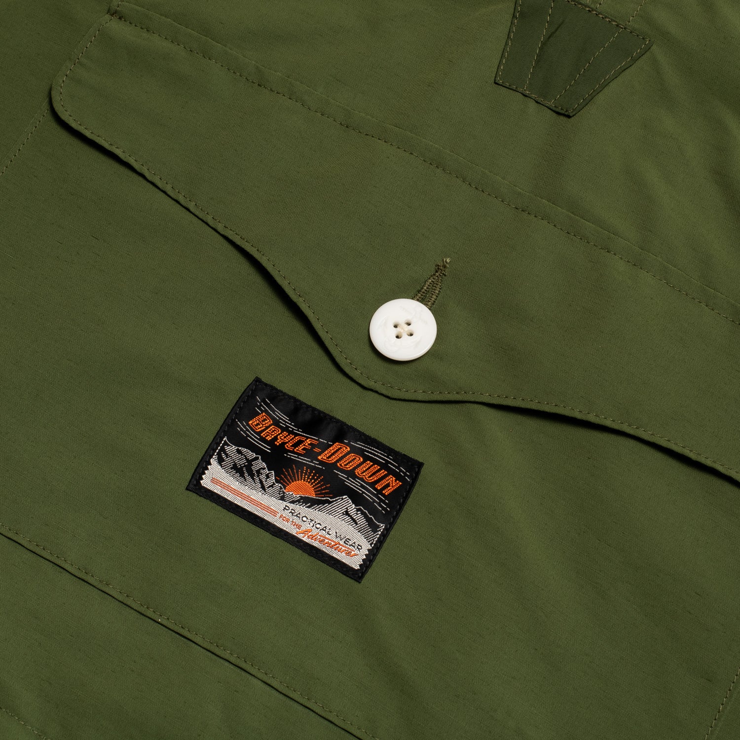 Foul Weather Smock Olive - Image 3