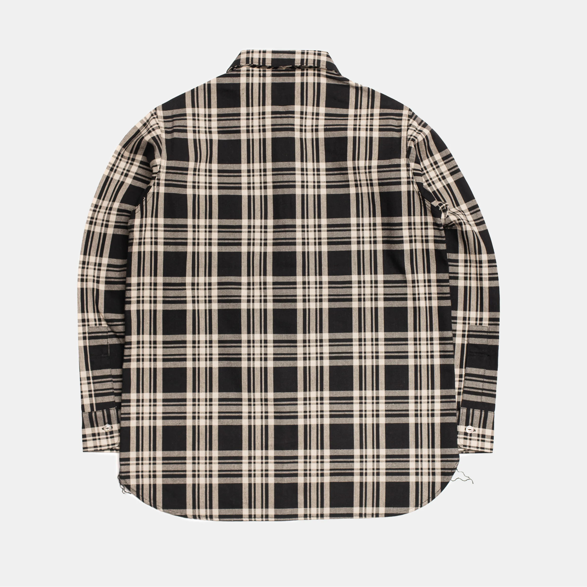 Half-zip Shirt Black Plaid - Image 3