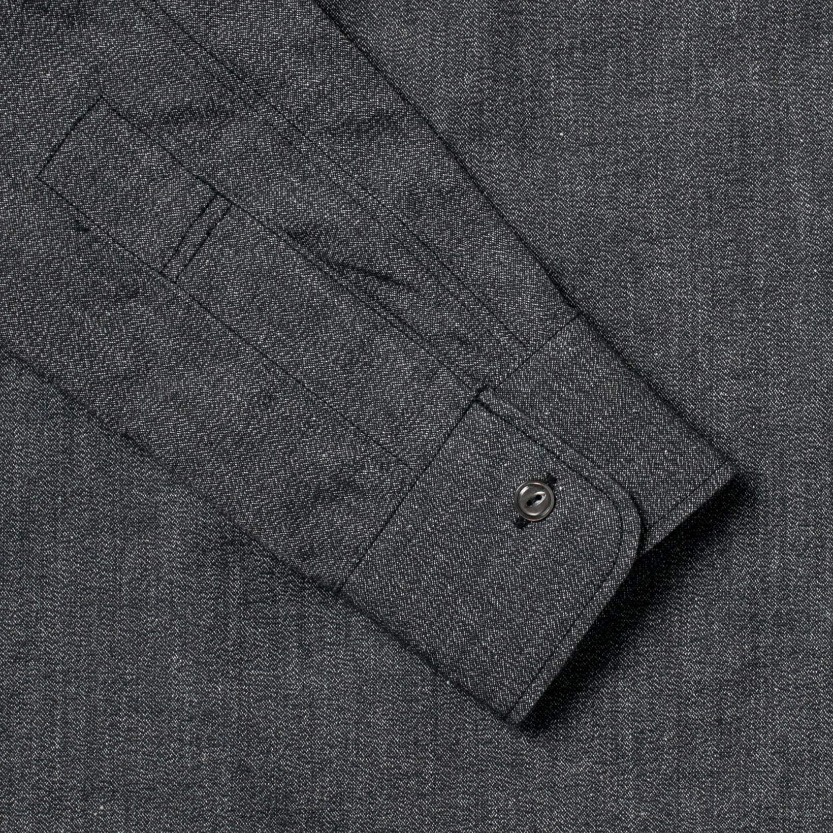 Half-zip Shirt Salt & Pepper - Image 6