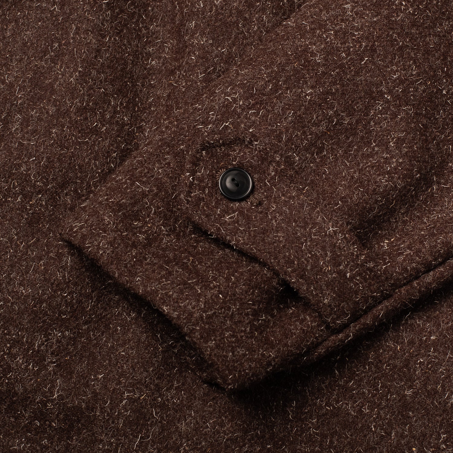 Hunting Jacket Brown Kenpi Wool - Image 5