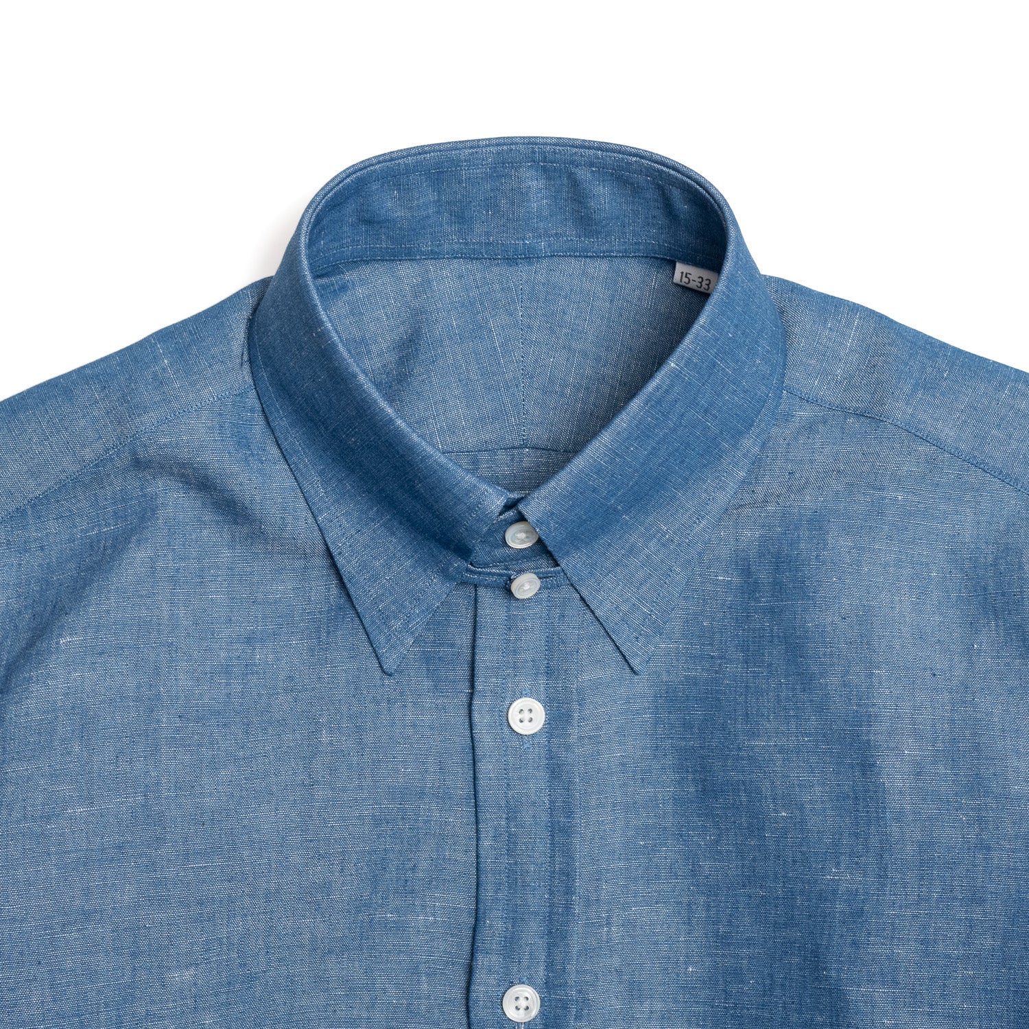 Perfect Chambray Tab Collar Shirt - Image 3