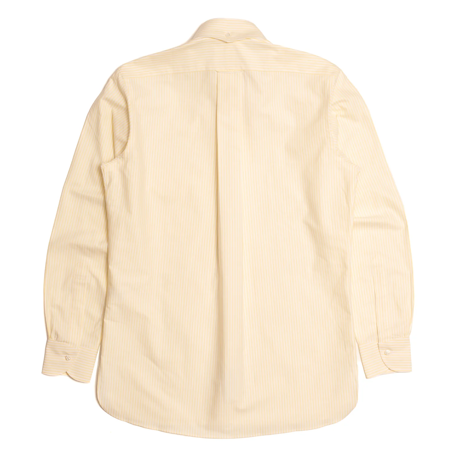 Perfect OCBD Striped Shirt Yellow - Image 3