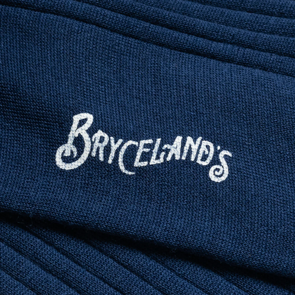 Pure Wool Socks Blue - Image 2