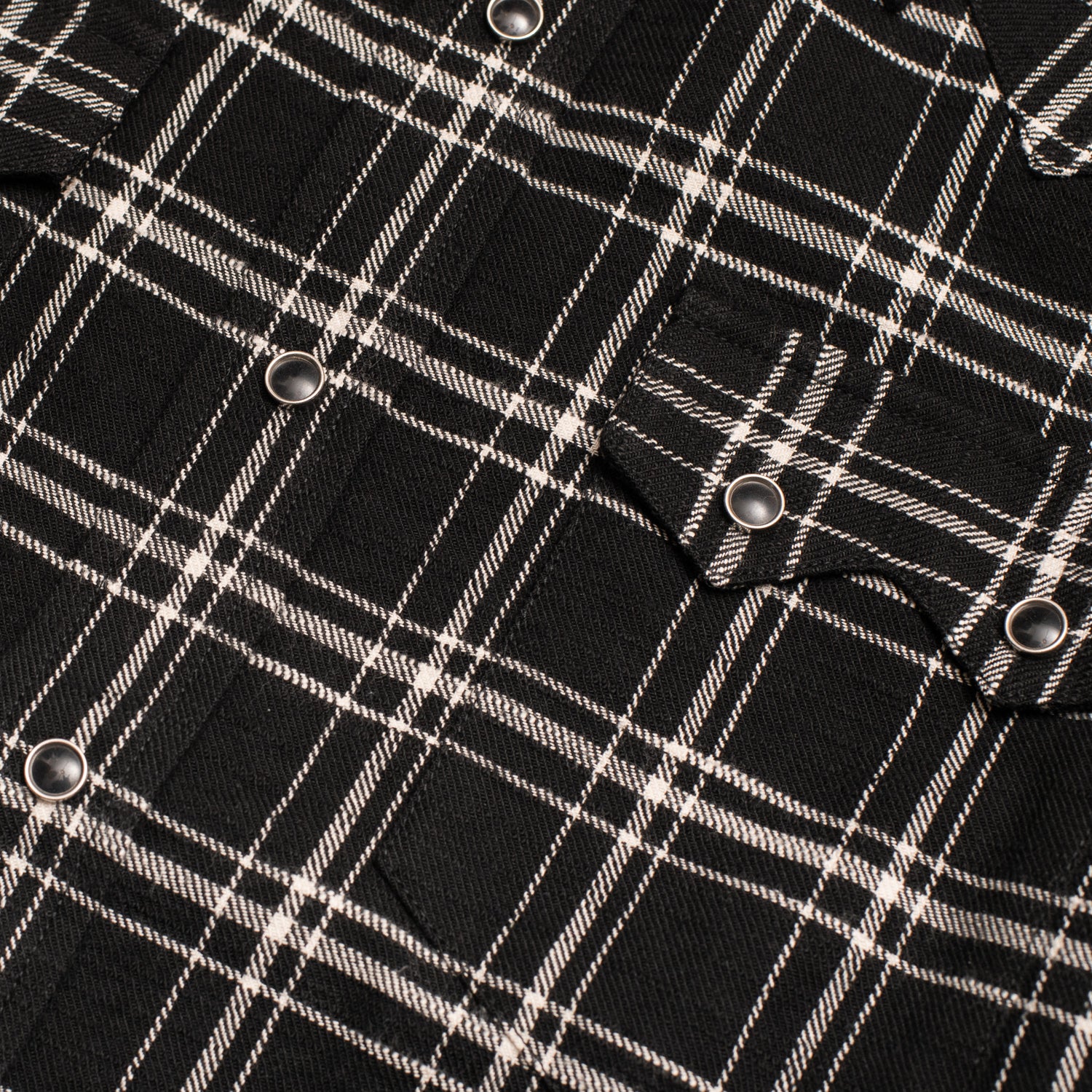 Sawtooth Westerner Black Check Flannel - Image 4