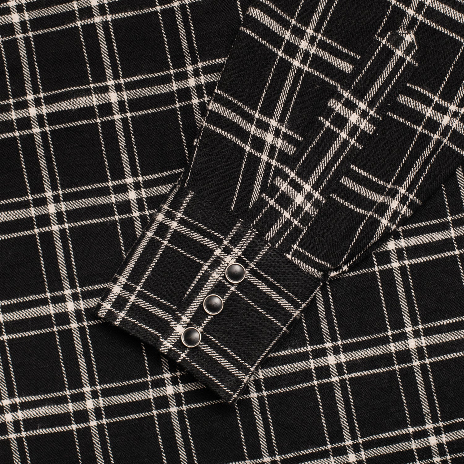 Sawtooth Westerner Black Check Flannel - Image 5