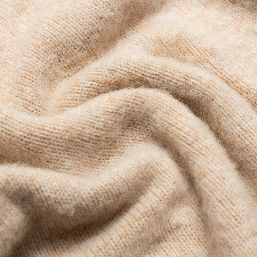 Shaggy Shetland Sweater Oatmeal - Image 4