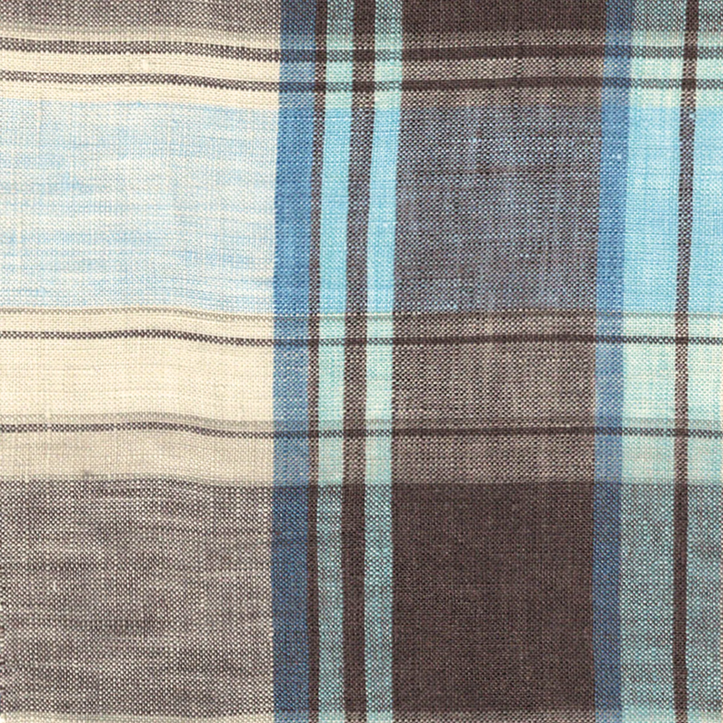Teardrop Work Shirt Made-to-Order Blue/brown - Image 2