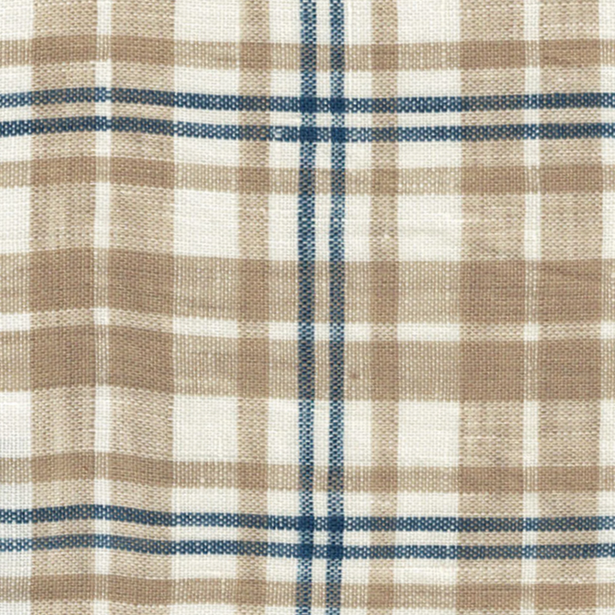 Teardrop Work Shirt Made-to-Order Brown/Indigo - Image 2