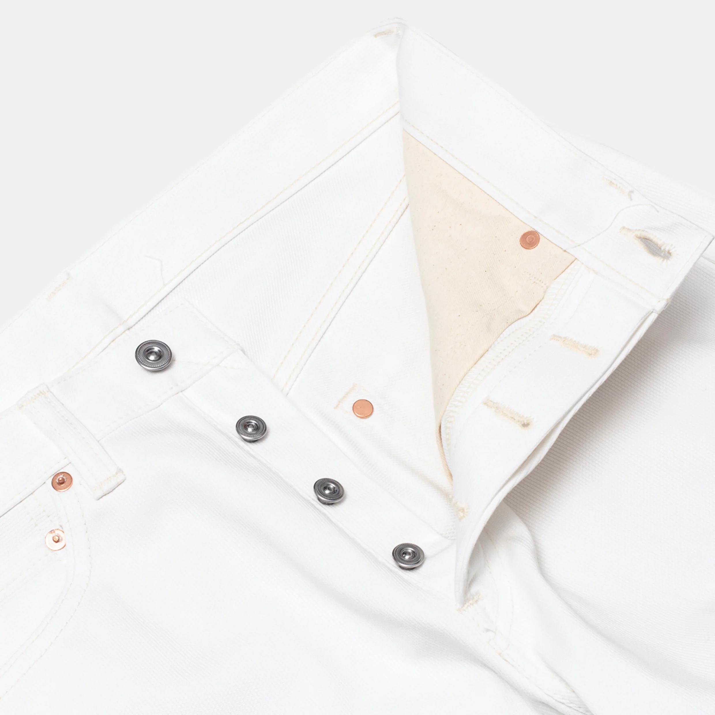 433 Pique Jeans White - Image 5