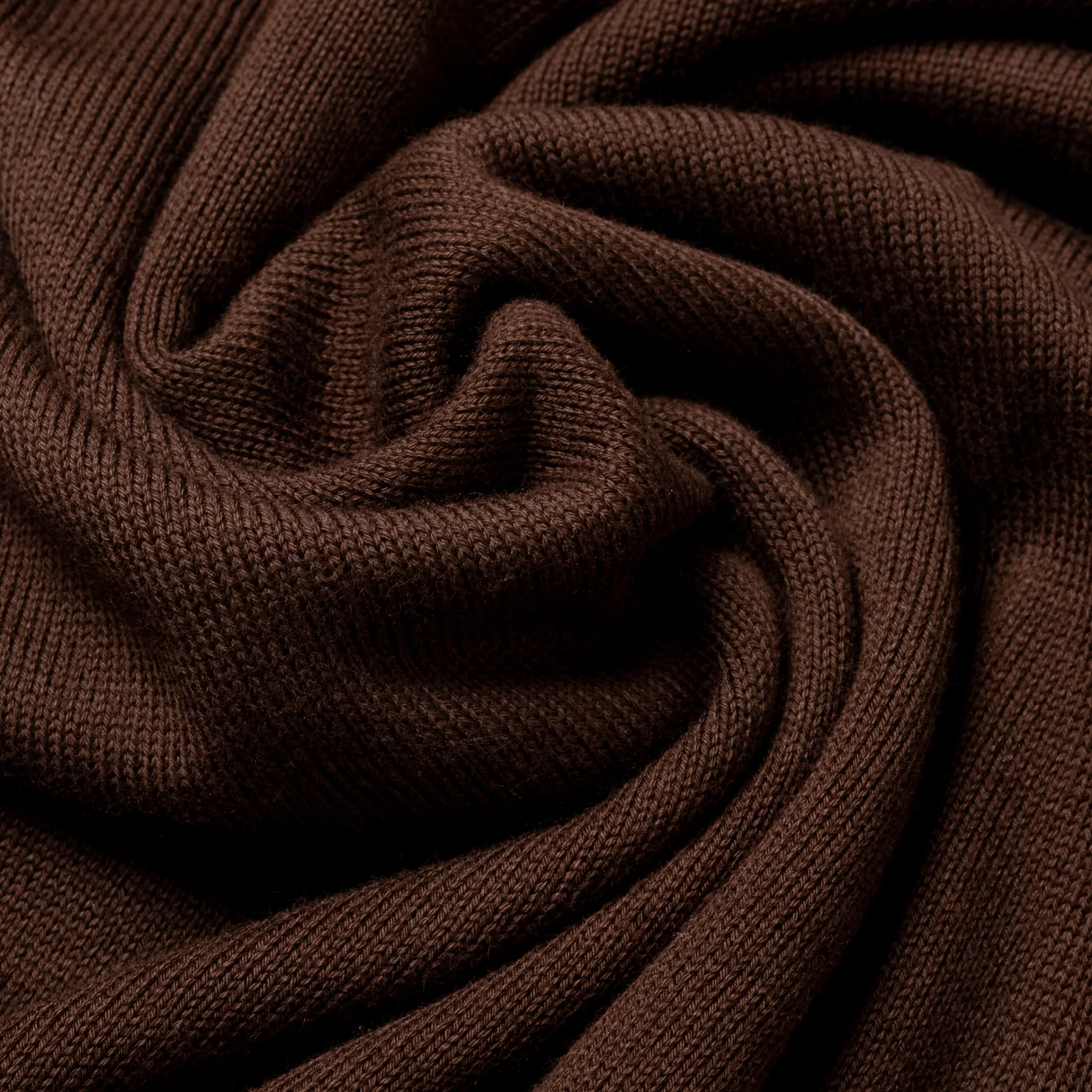 Cotton Short Sleeve ‘Skipper’ Polo Brown - Image 5
