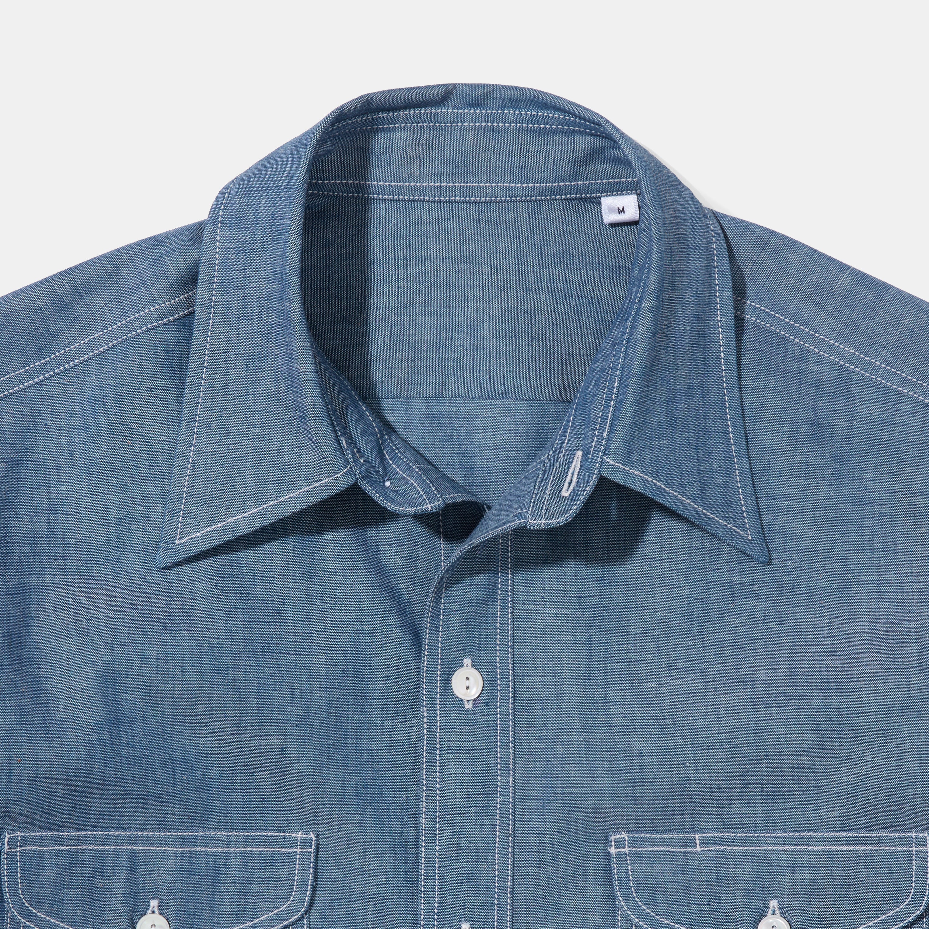 Teardrop Chambray Shirt - Image 3