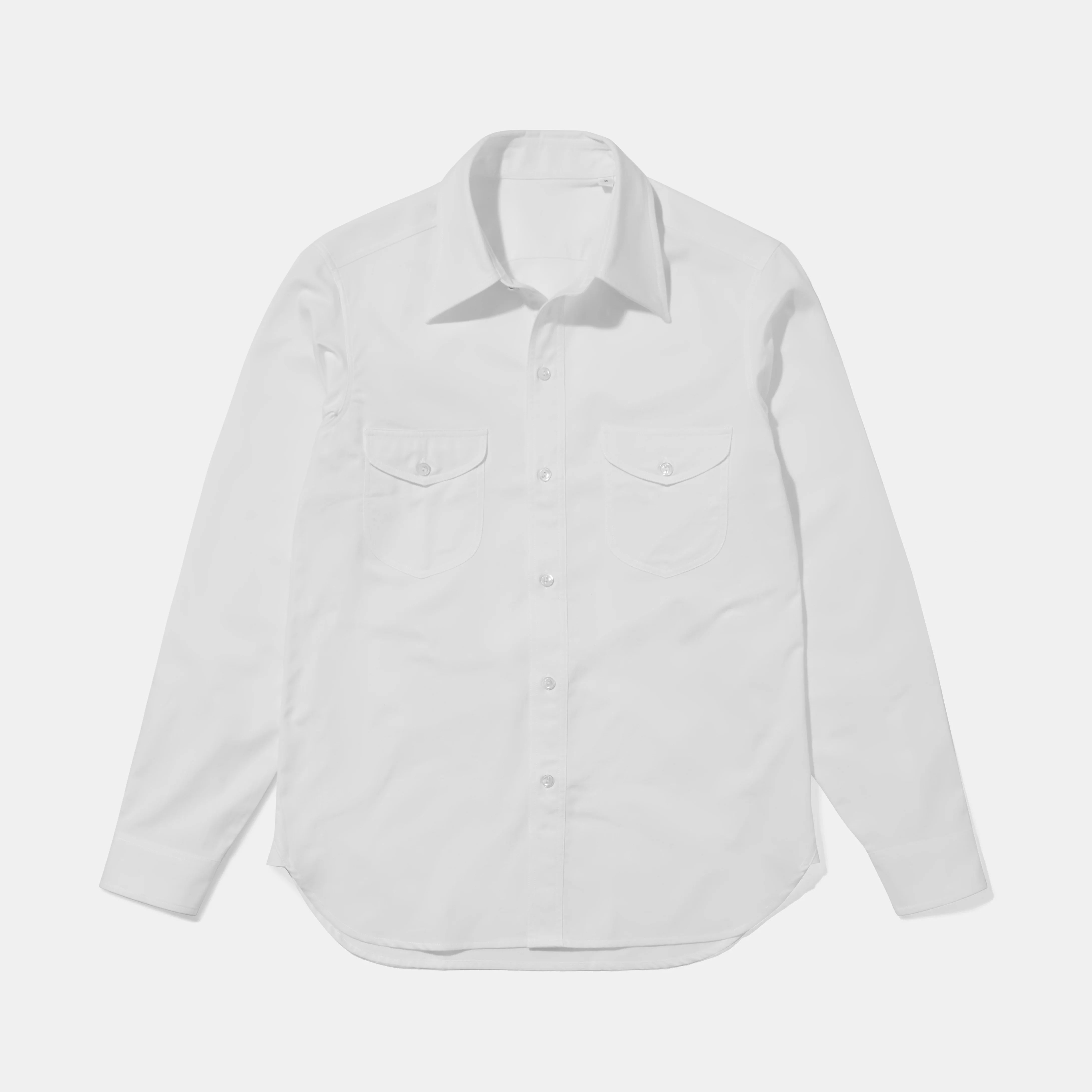 Teardrop Work Shirt White HBT