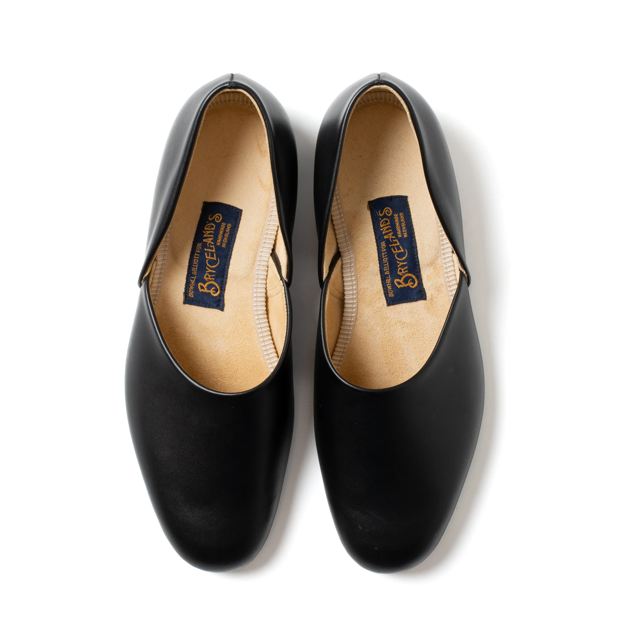 Bryceland's x Bowhill & Elliott Grecian Slippers Black - Image 3