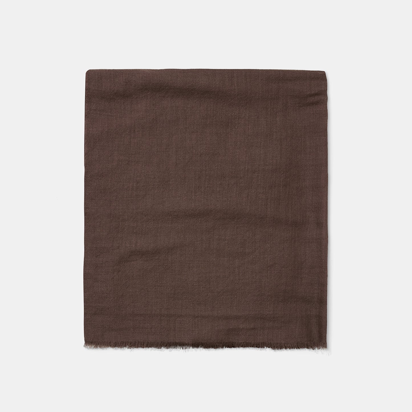 Cashmere Scarf Dark Brown - Image 4