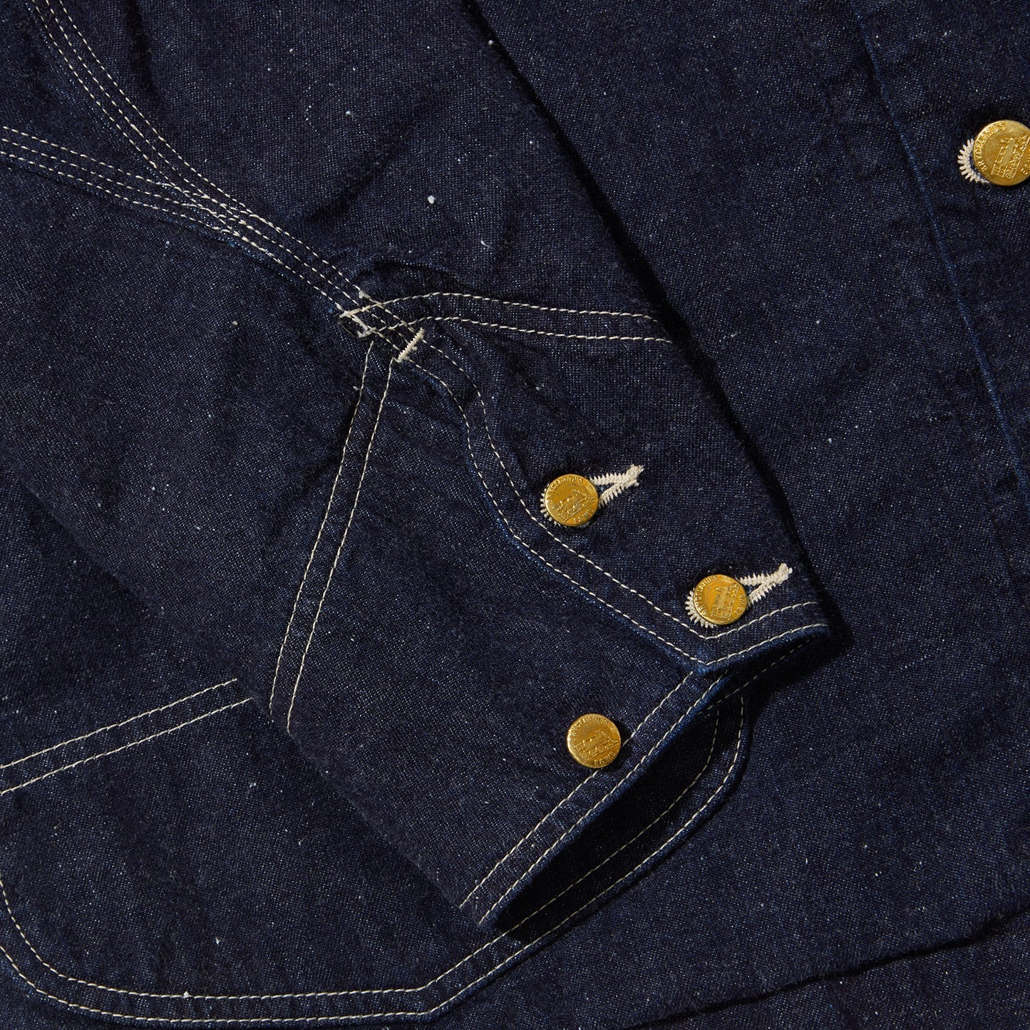 Blanket Lined Chore Coat Jelt Denim - Image 4
