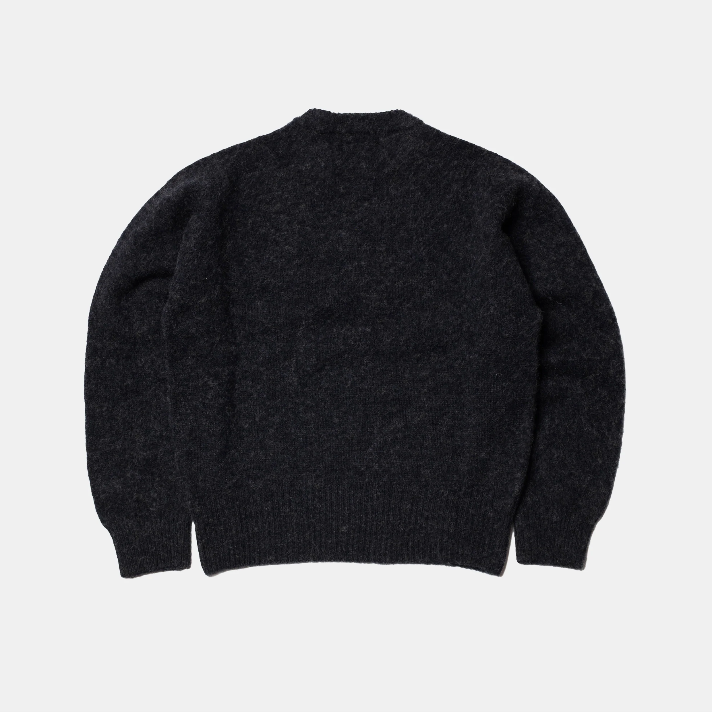 Shaggy Shetland Sweater Charcoal - Image 3