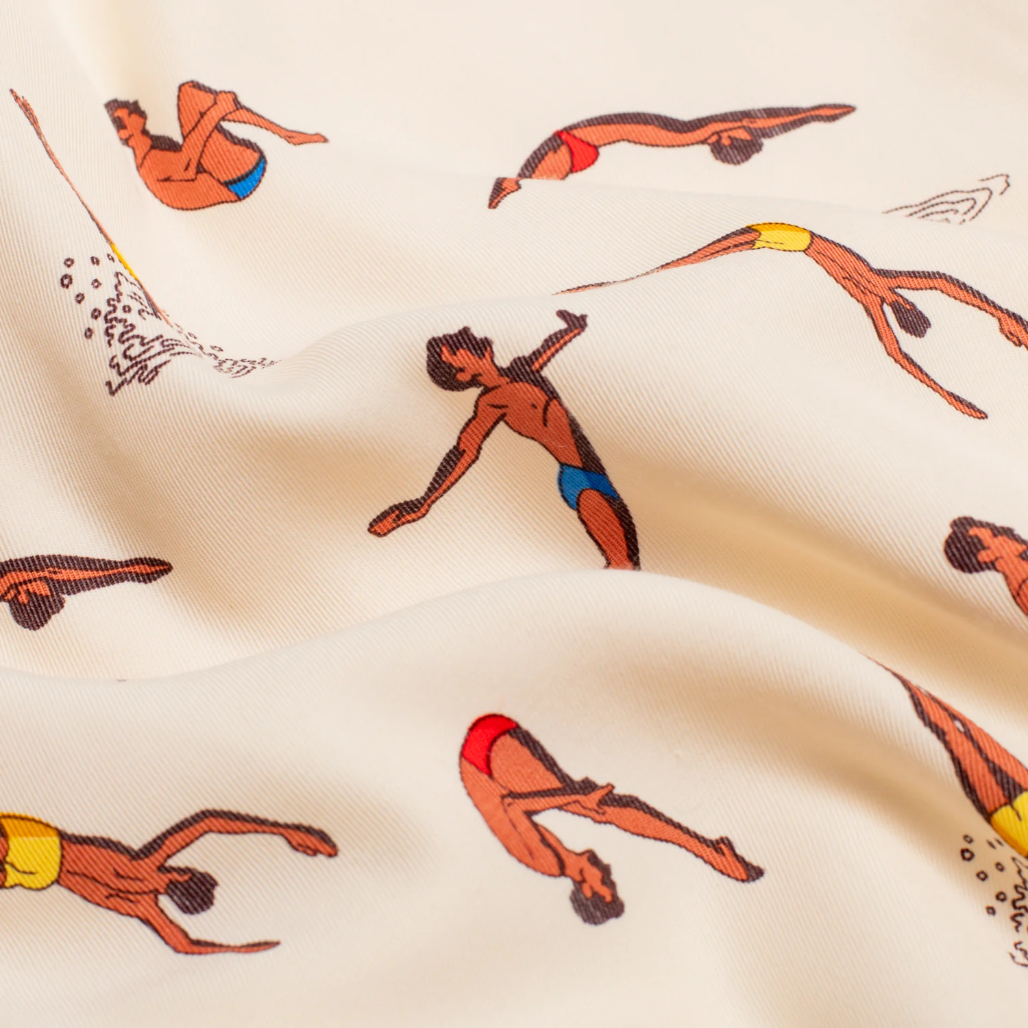 Emmeline cropped Towel shirt Diving - Image 5