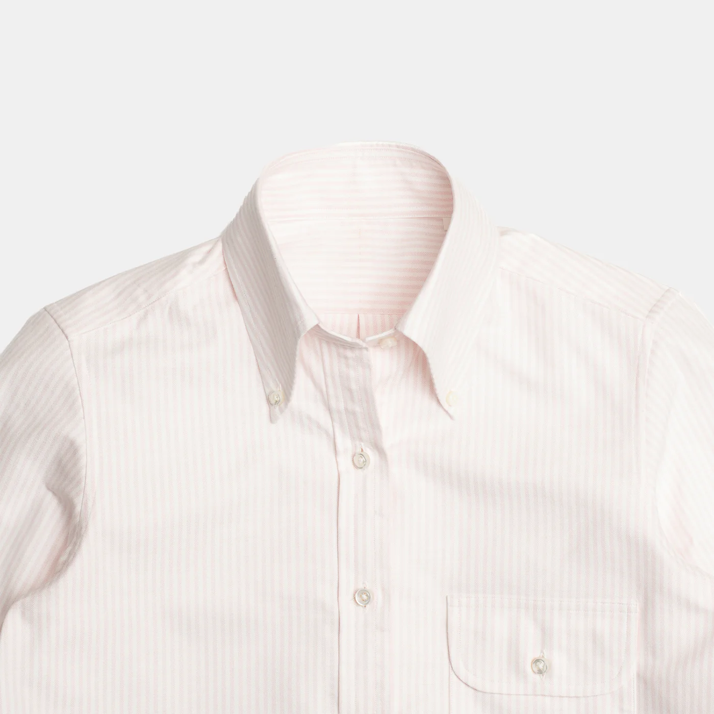 Emmeline OCBD Striped Shirt Pink - Image 2
