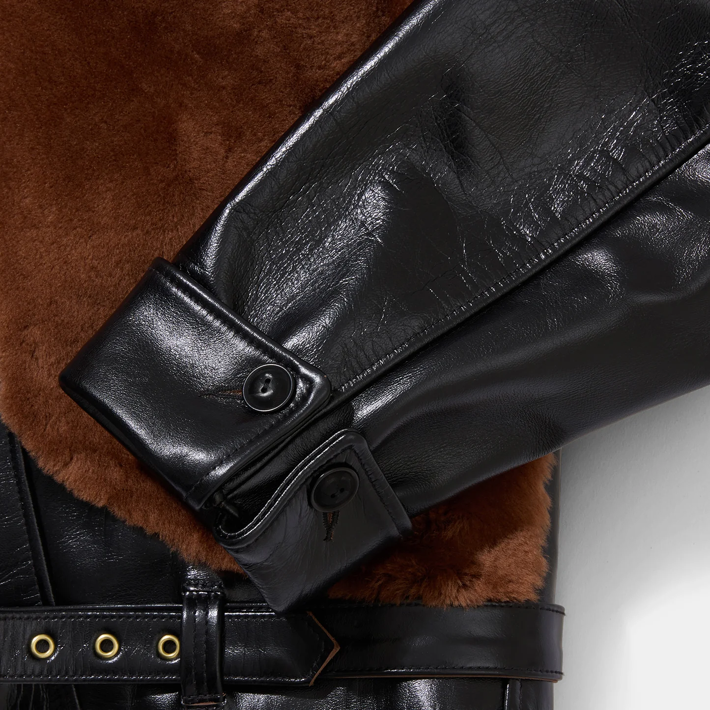 Grizzly ‘Kuma’ Jacket - Black & Brown - Image 4