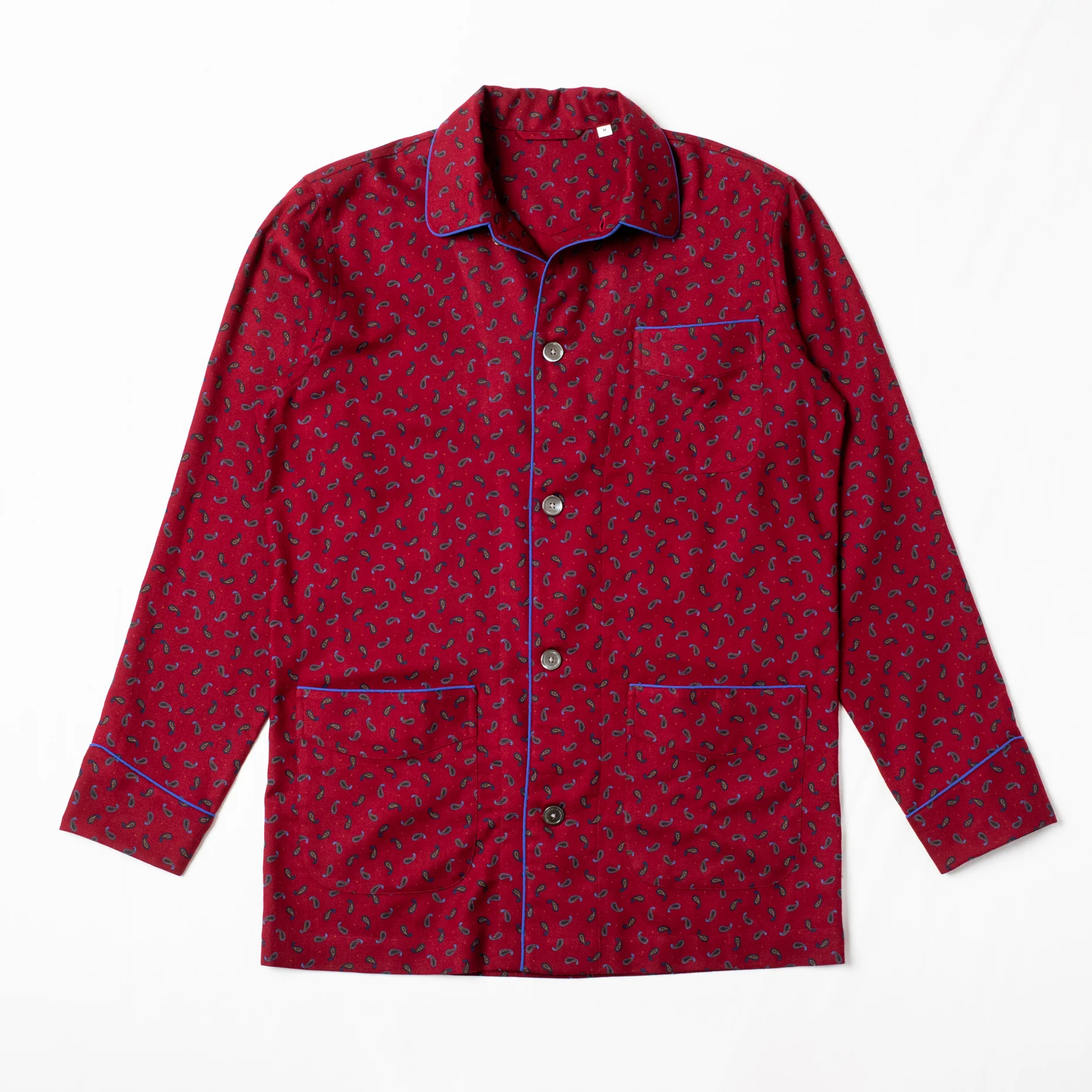 Pyjama Set Paisley Burgundy