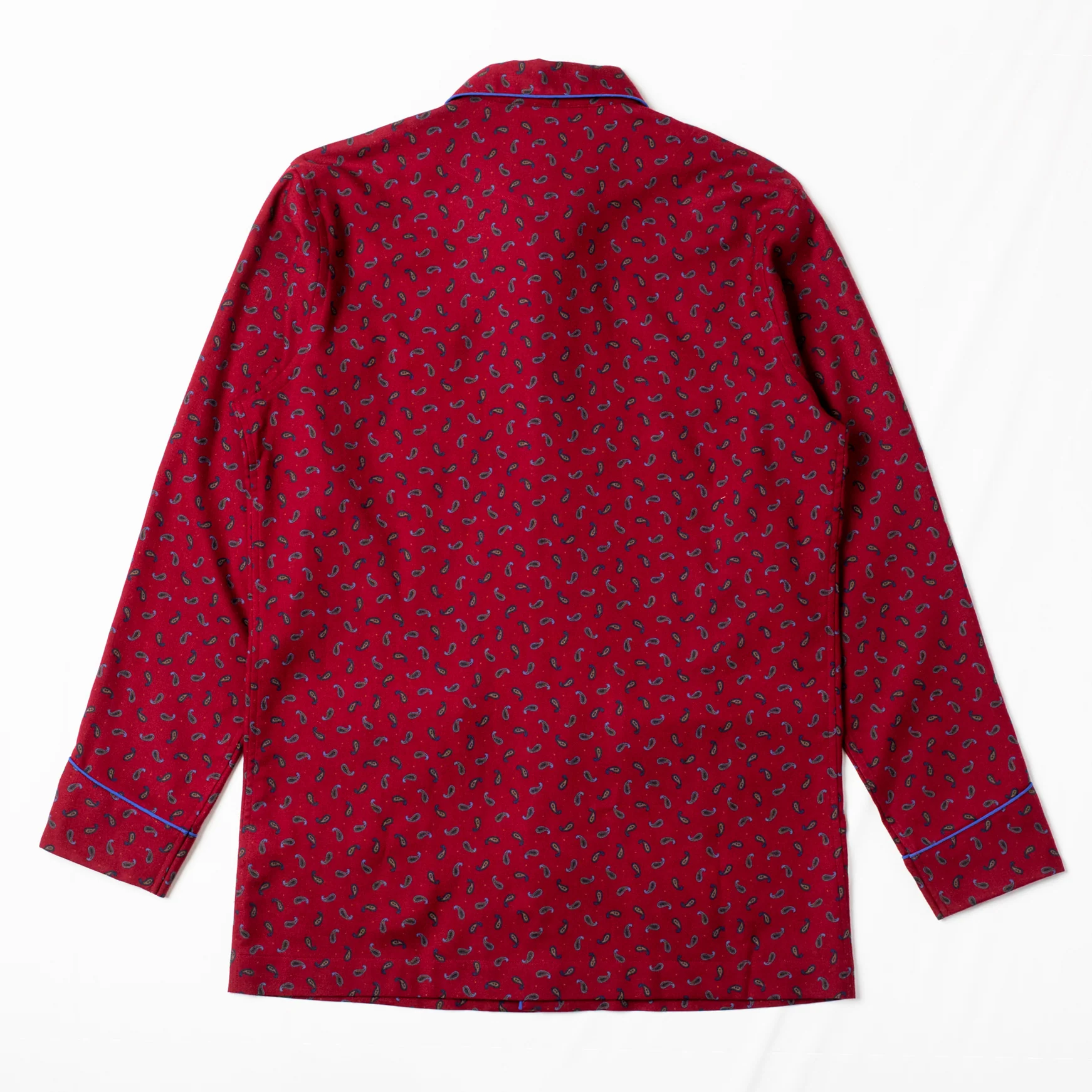 Pyjama Set Paisley Burgundy - Image 3