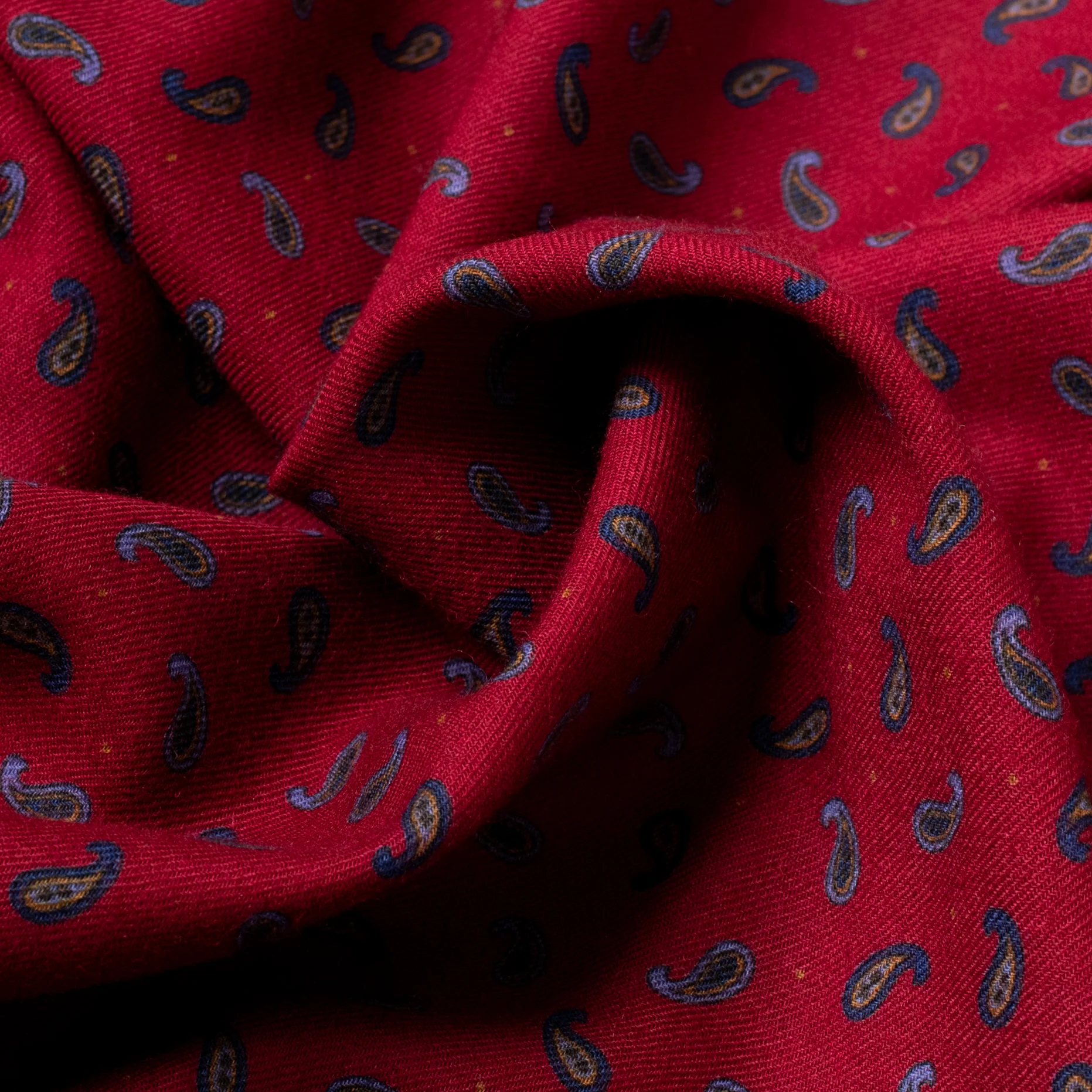 Pyjama Set Paisley Burgundy - Image 5