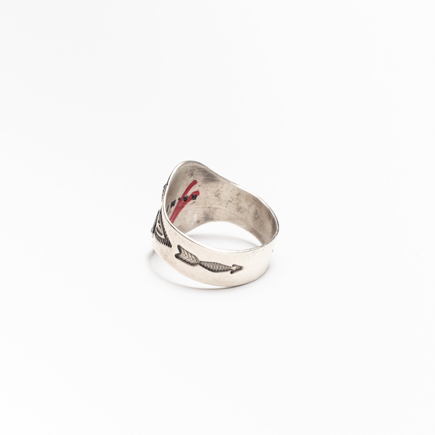 Red Rabbit Trading Co. Cigar Band Ring Crossed Arrows  (11) - Image 2