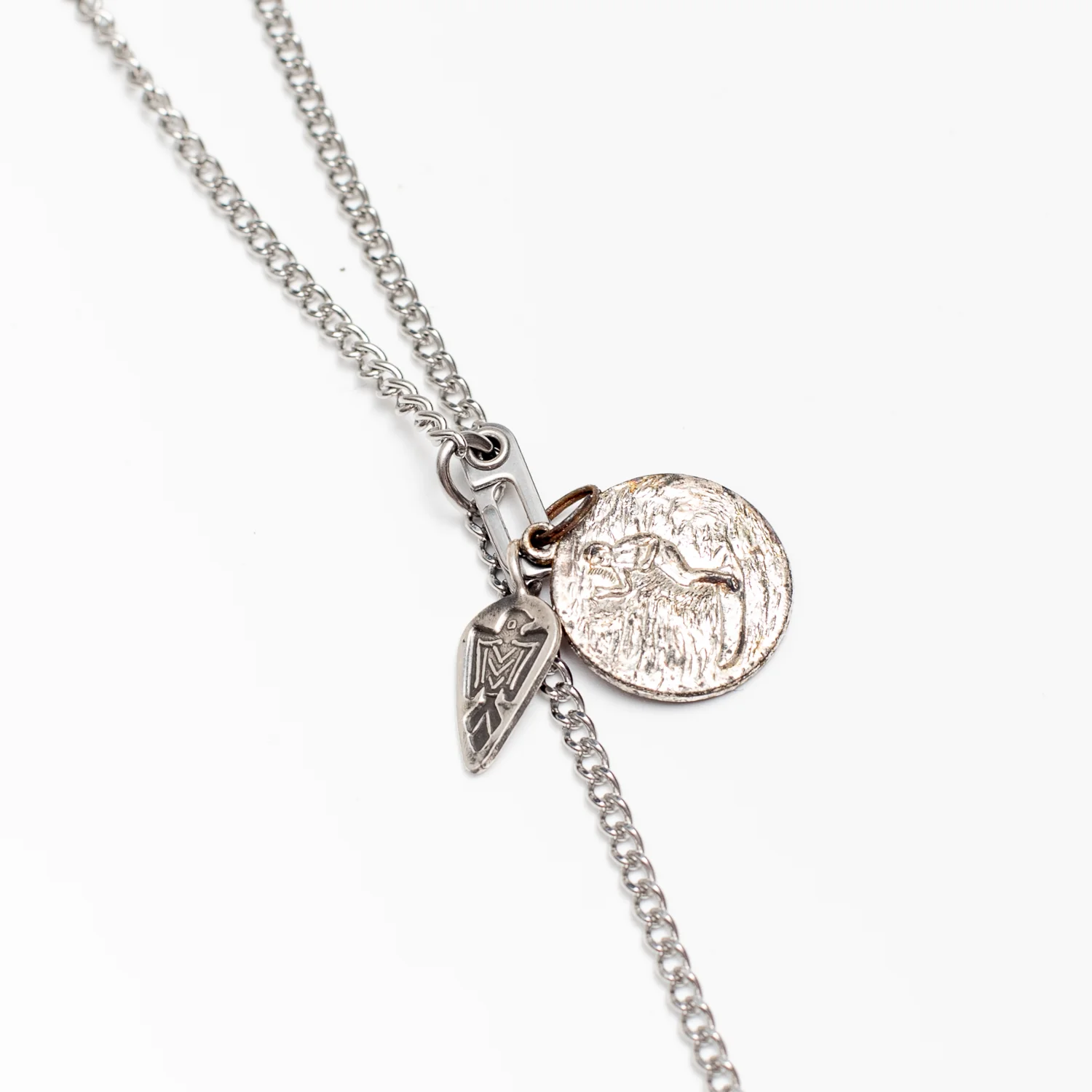 Red Rabbit Trading Co. Dog Tag Chain Pink St. Christopher - Image 4