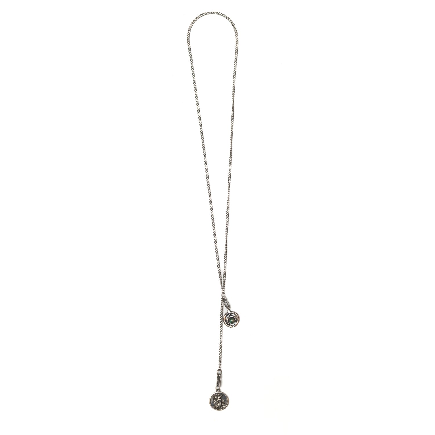 Red Rabbit Trading Co. Dog Tag Chain W/ Travelers & Mini Naja Charm