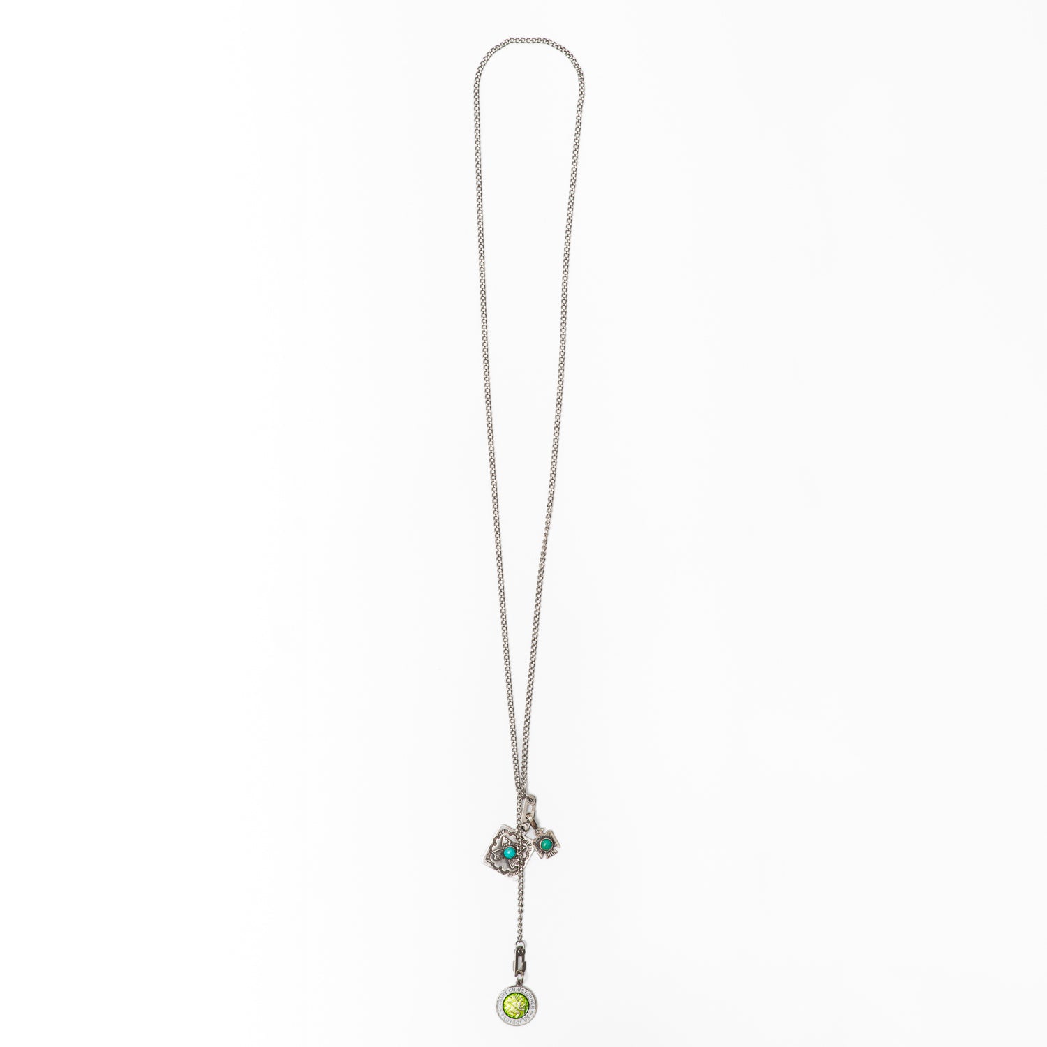 Red Rabbit Trading Co. Dog Tag Chain St. Christopher/Bird