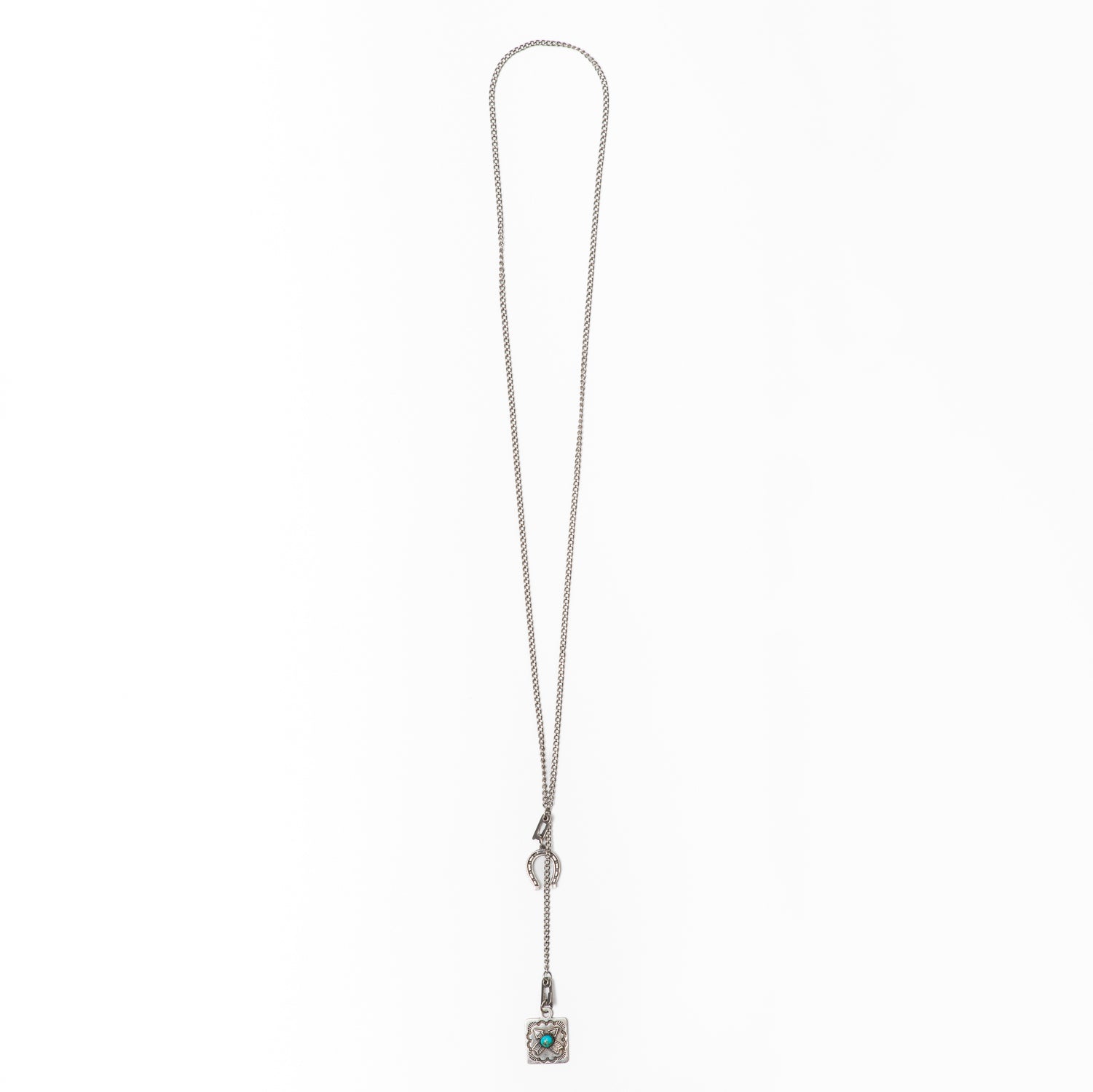 Red Rabbit Trading Co. Dog Tag Chain W/Horseshoe