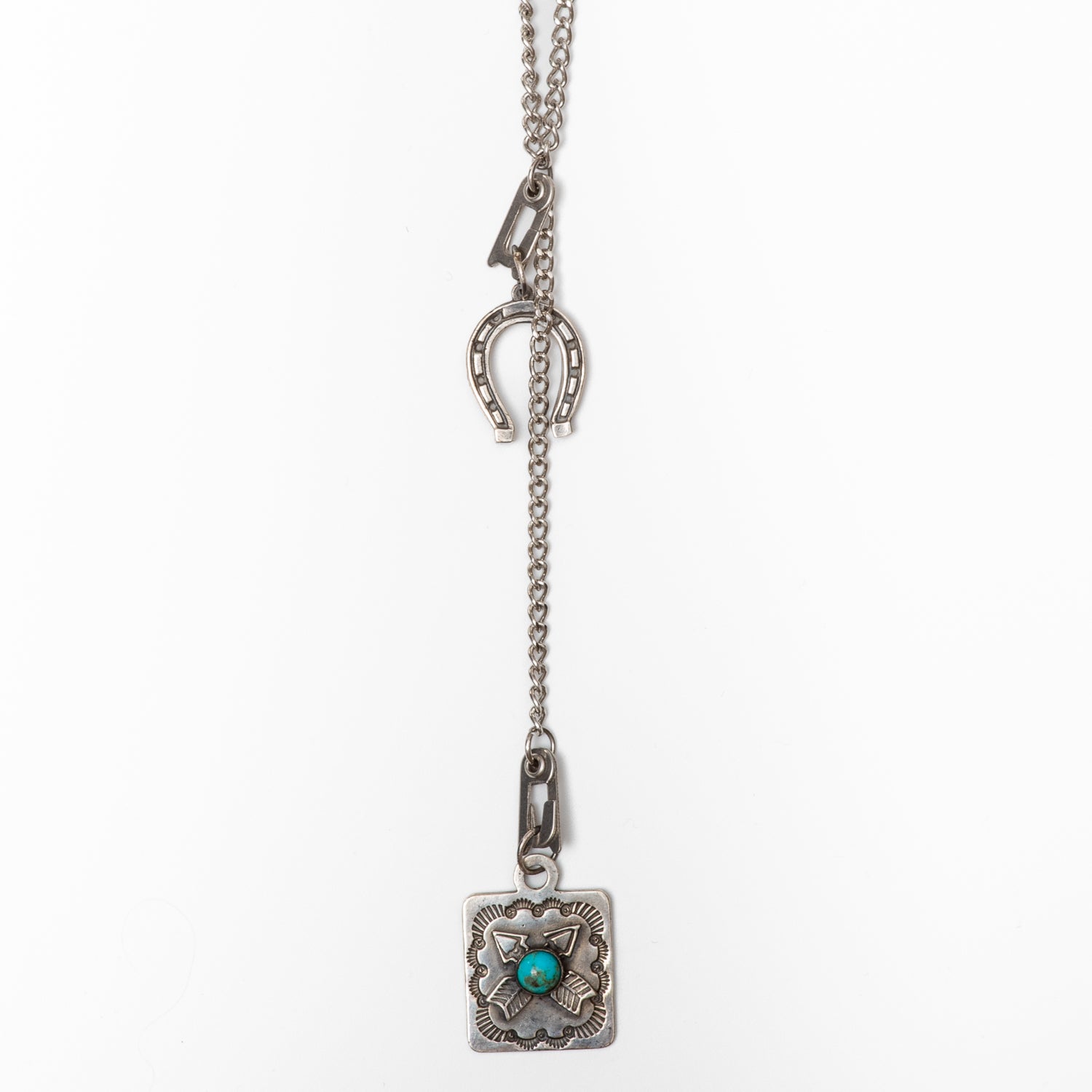 Red Rabbit Trading Co. Dog Tag Chain W/Horseshoe - Image 2