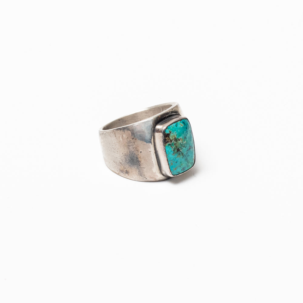Red Rabbit Trading Co. Turquoise Signet Ring - Image 2