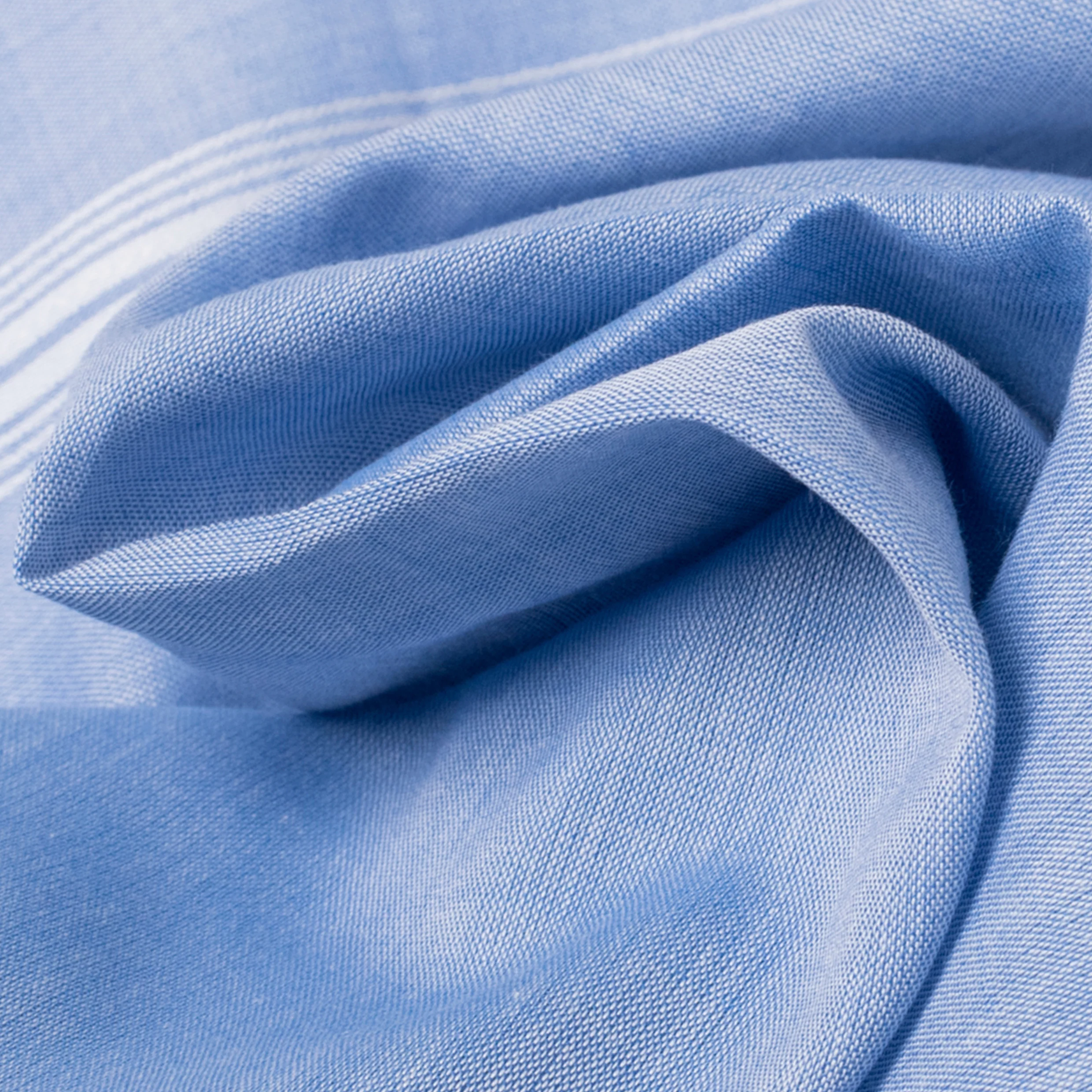 Simonnot Godard Rivoli Handkerchief Light Blue - Image 3