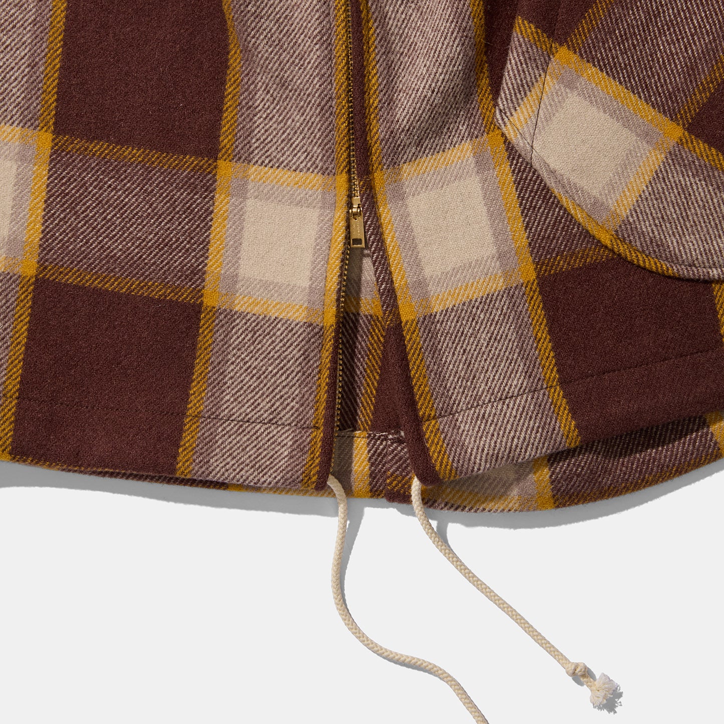 Wool Anorak Mk. II Brown/Yellow - Image 3