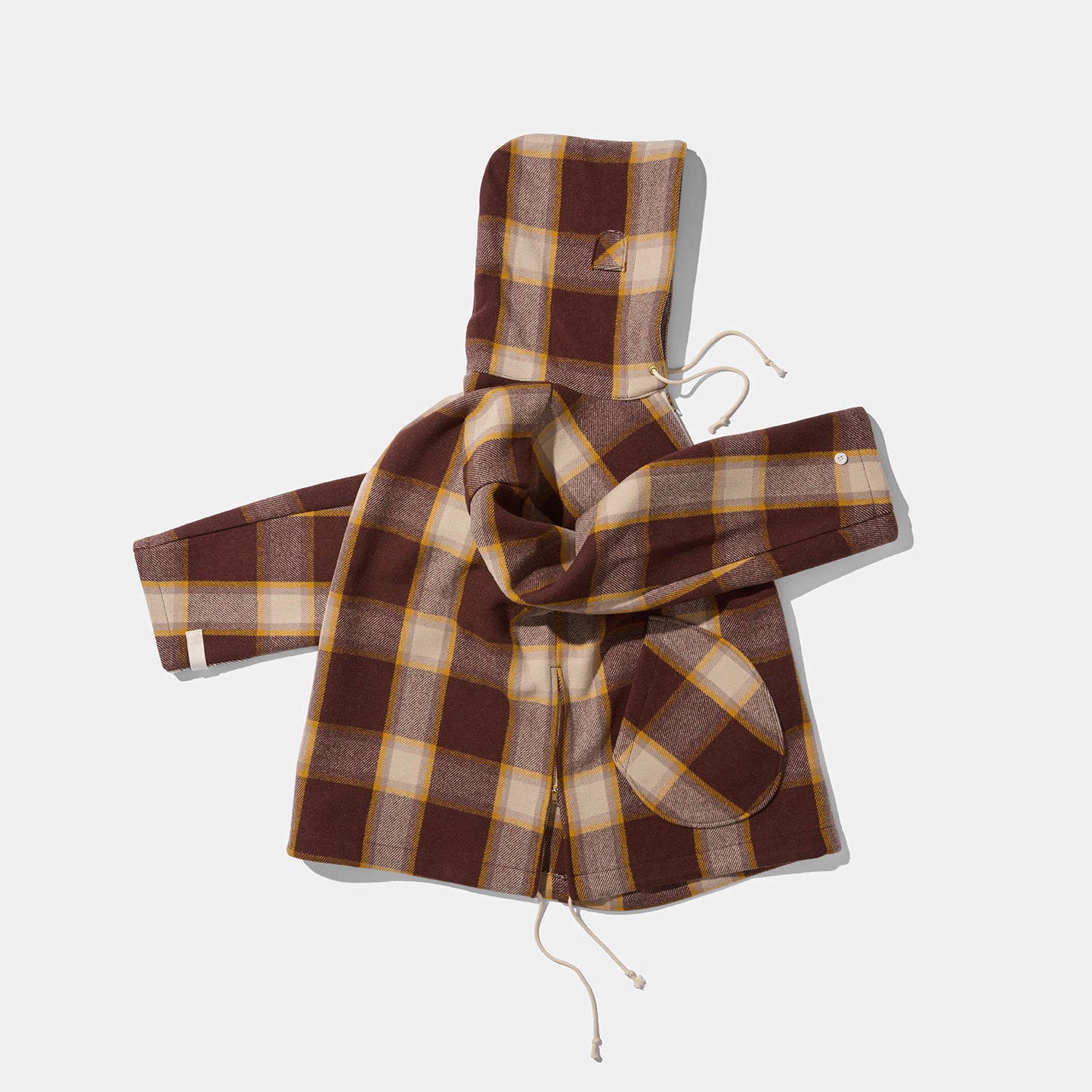 Wool Anorak Mk. II Brown/Yellow - Image 4